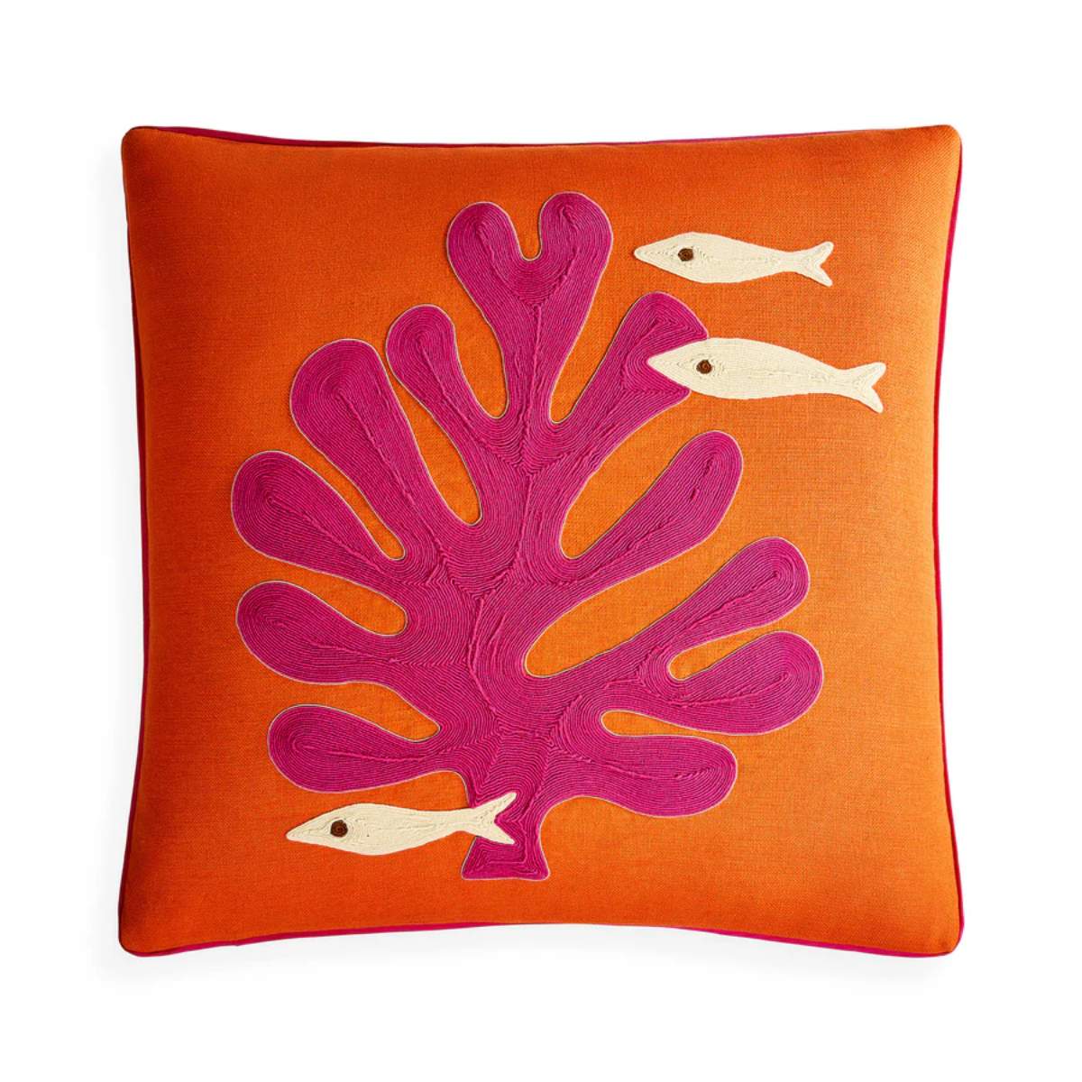 Jonathan Adler Playa Coral Cushion