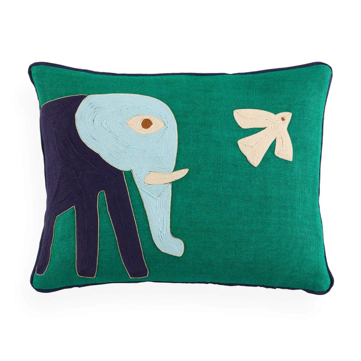 Jonathan Adler Playa Elephant Cushion