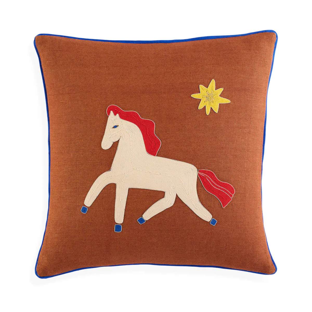 Jonathan Adler Playa Horse Cushion