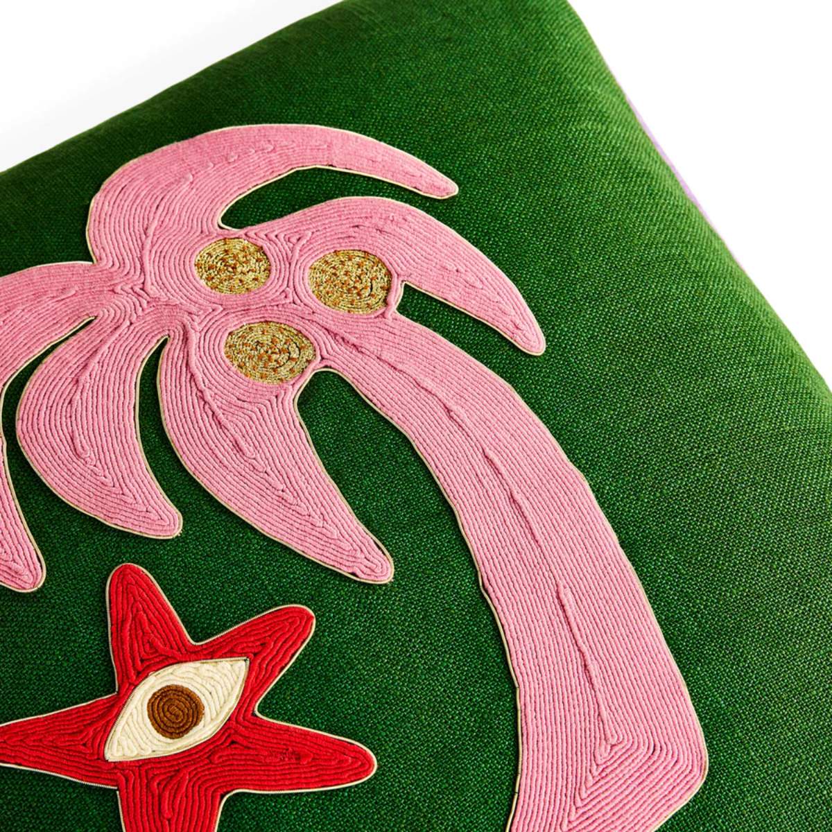 Jonathan Adler Playa Palm Tree Cushion