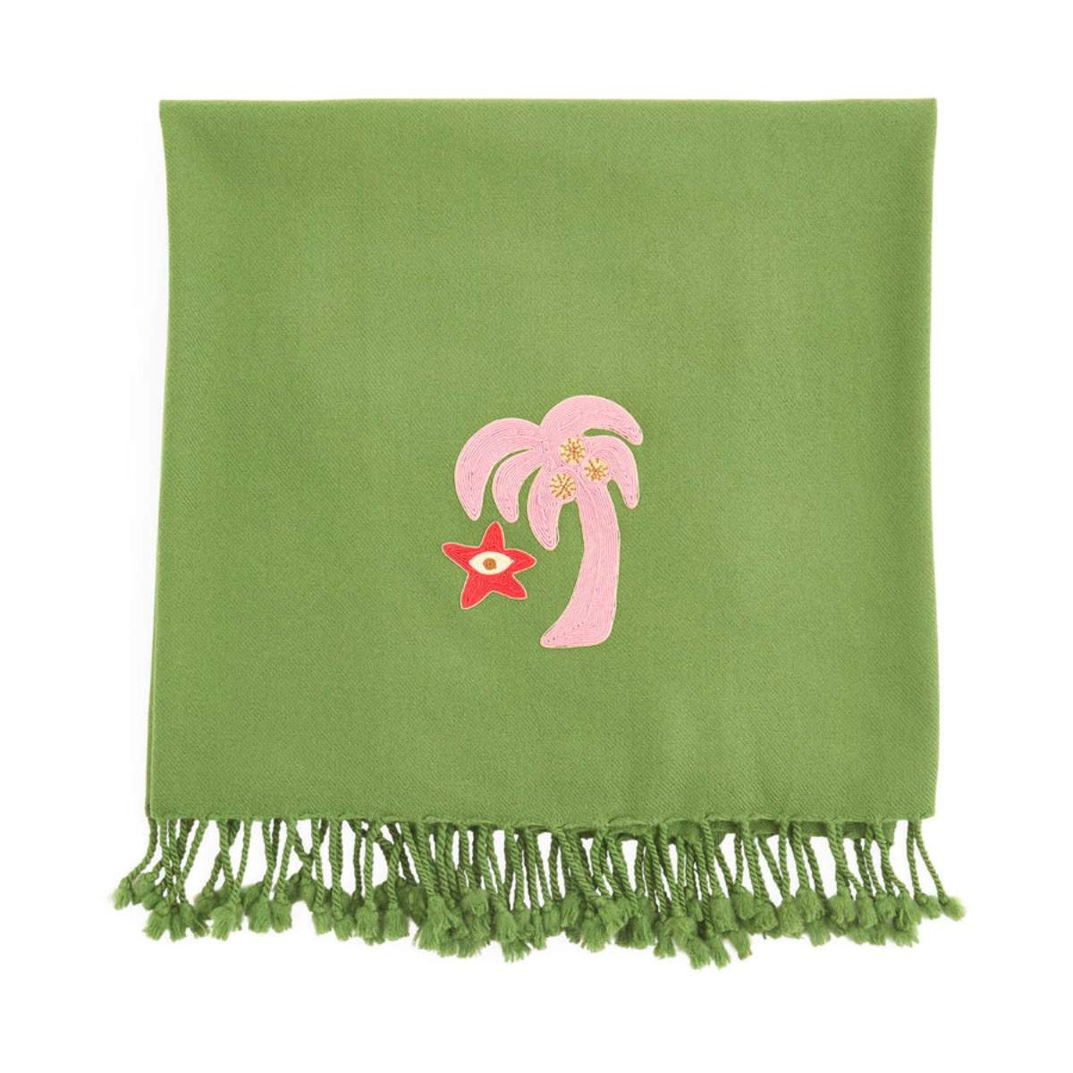 Jonathan Adler Playa Palm Tree Throw