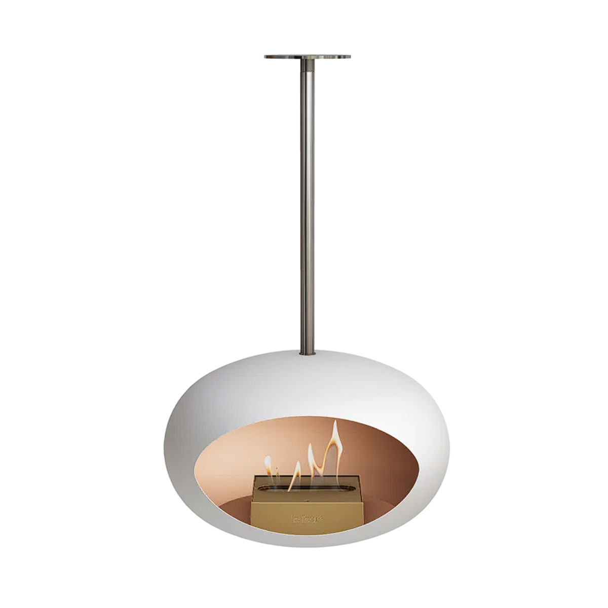 Le Feu Sky Bio Ethanol Fireplace - White