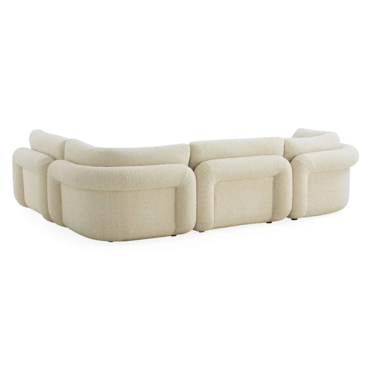 Jonathan Adler Pompidou 120" Modular Four-Piece Sectional