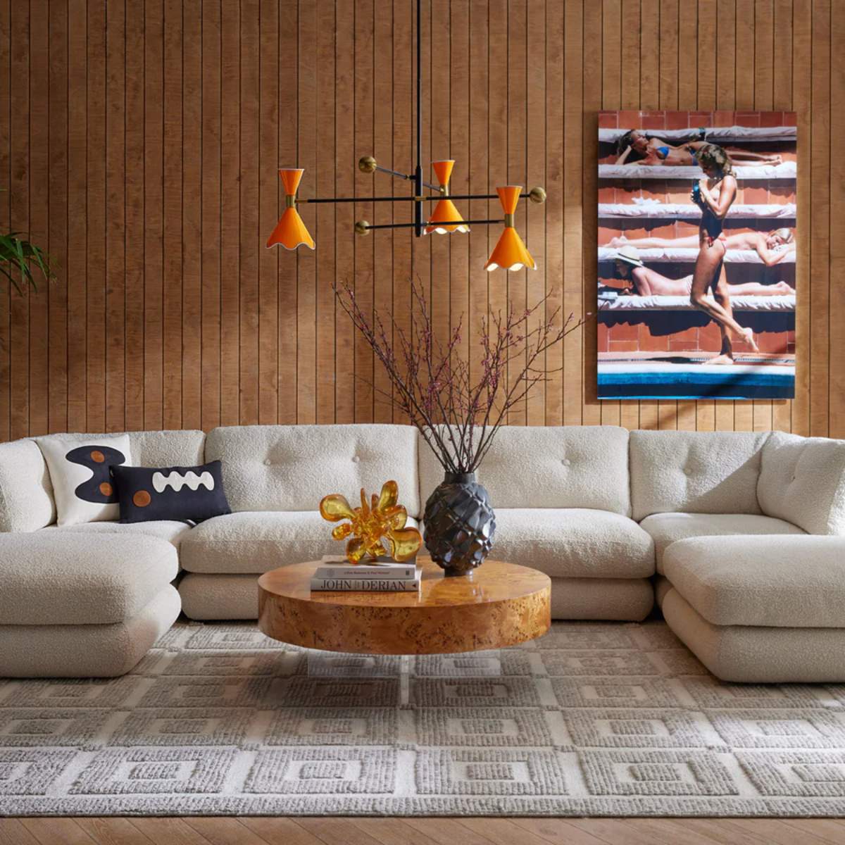 Jonathan Adler Pompidou 160" Modular Six-Piece Sectional
