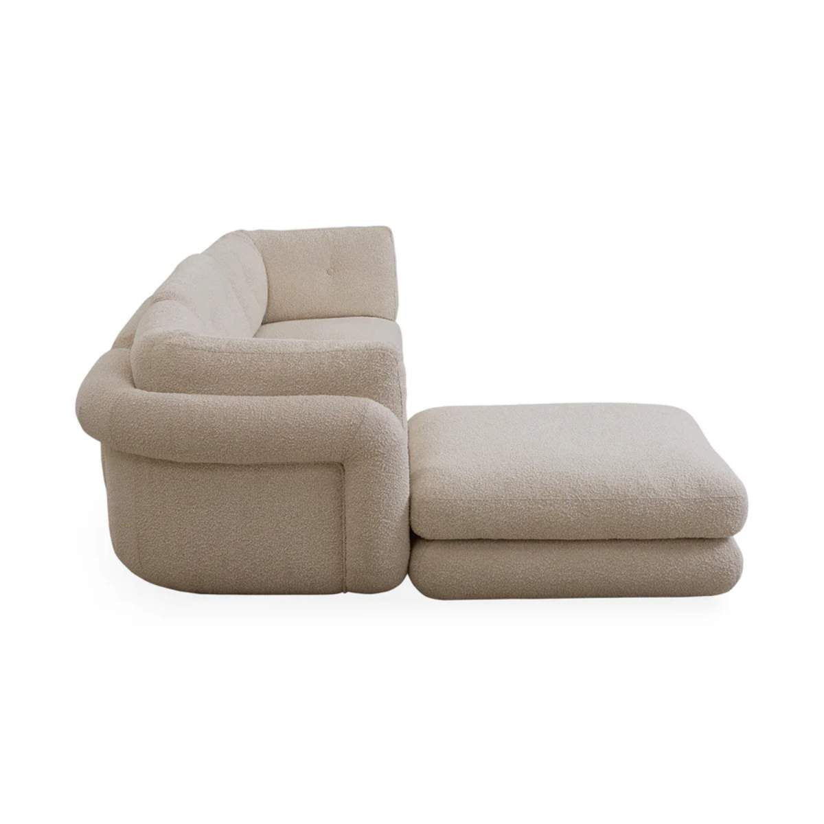 Jonathan Adler Pompidou 304.8cm Modular Four-Piece Sectional with Ottoman