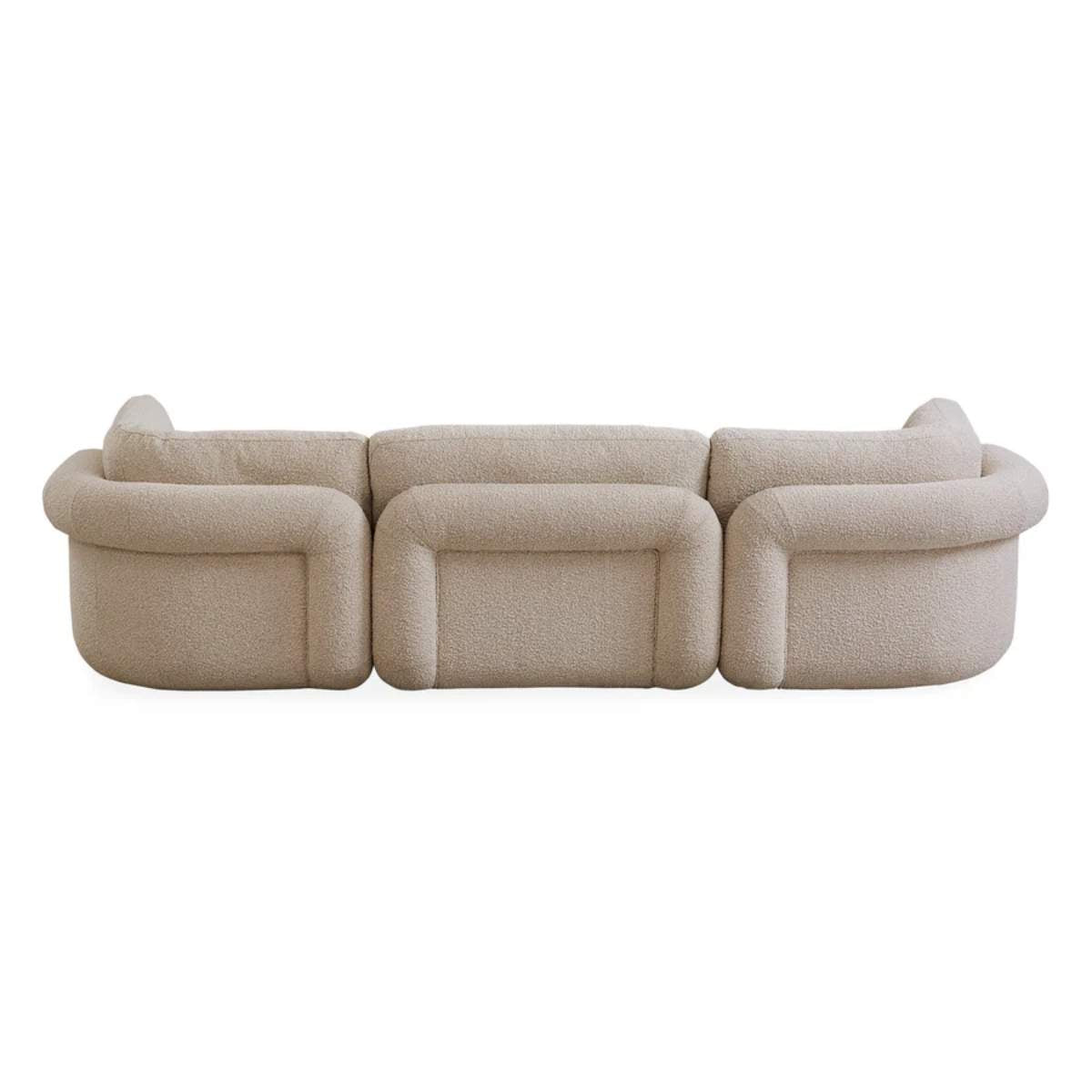 Jonathan Adler Pompidou 304.8cm Modular Four-Piece Sectional with Ottoman
