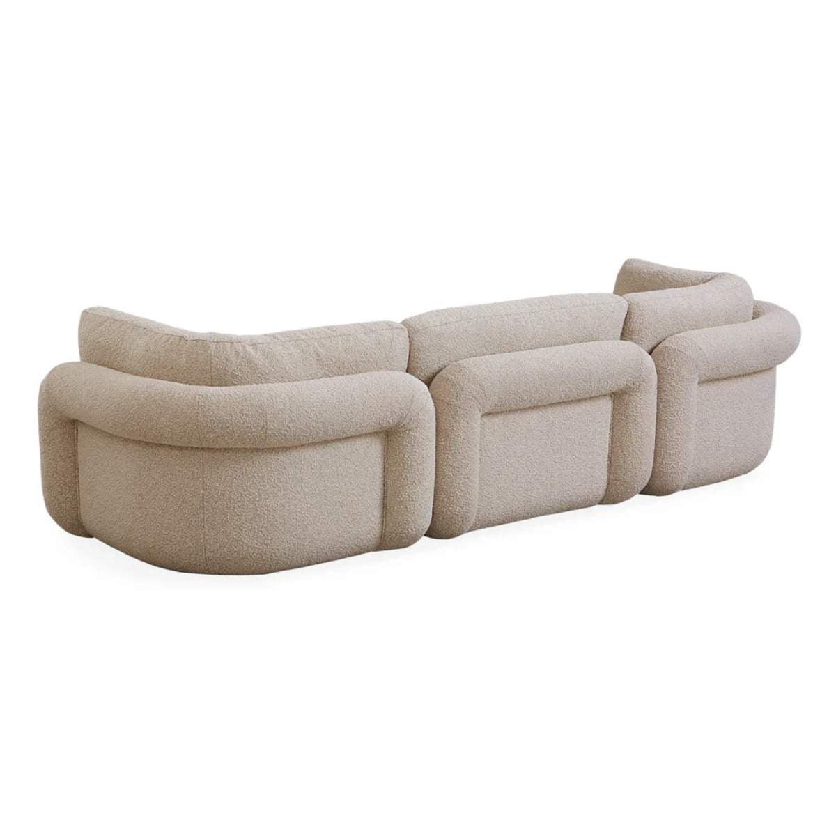 Jonathan Adler Pompidou 304.8cm Modular Four-Piece Sectional with Ottoman