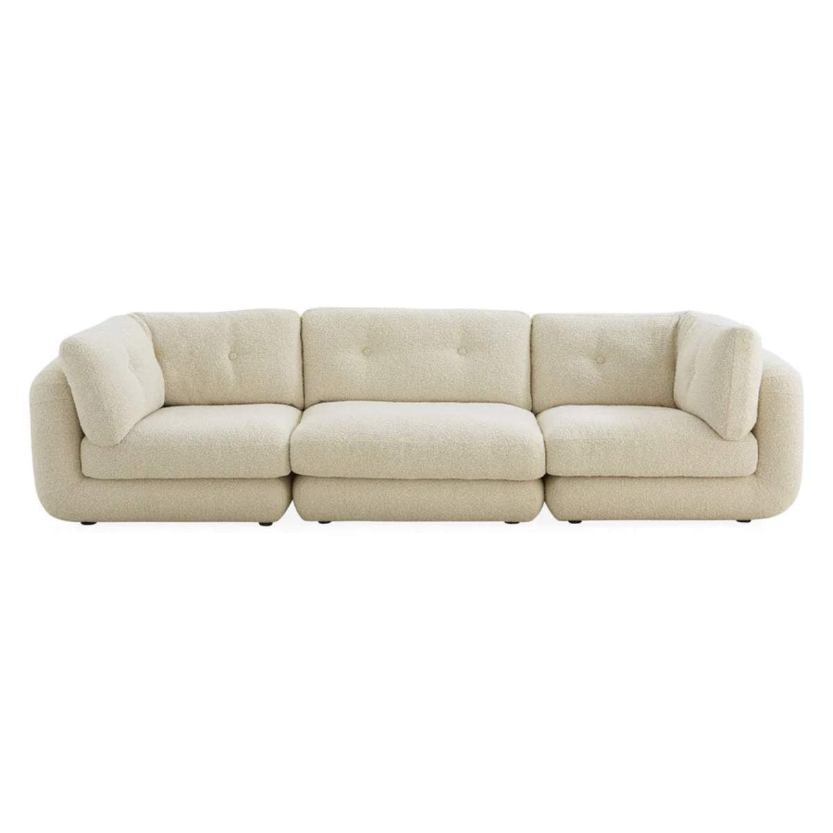 Jonathan Adler Pompidou 304.8cm Modular Three-Piece Sectional