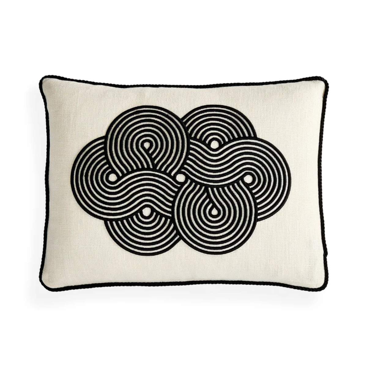 Jonathan Adler Pompidou B&W Cloud Cushion