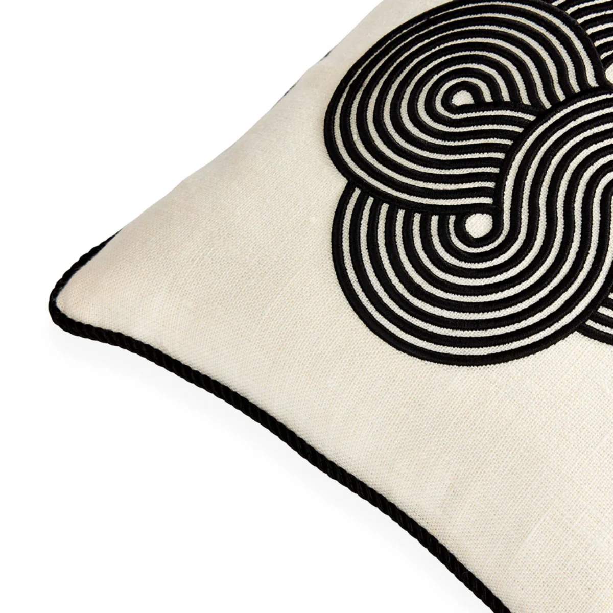 Jonathan Adler Pompidou B&W Cloud Cushion