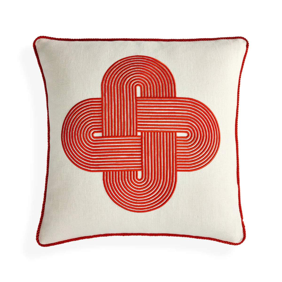Jonathan Adler Pompidou Red Plus Cushion
