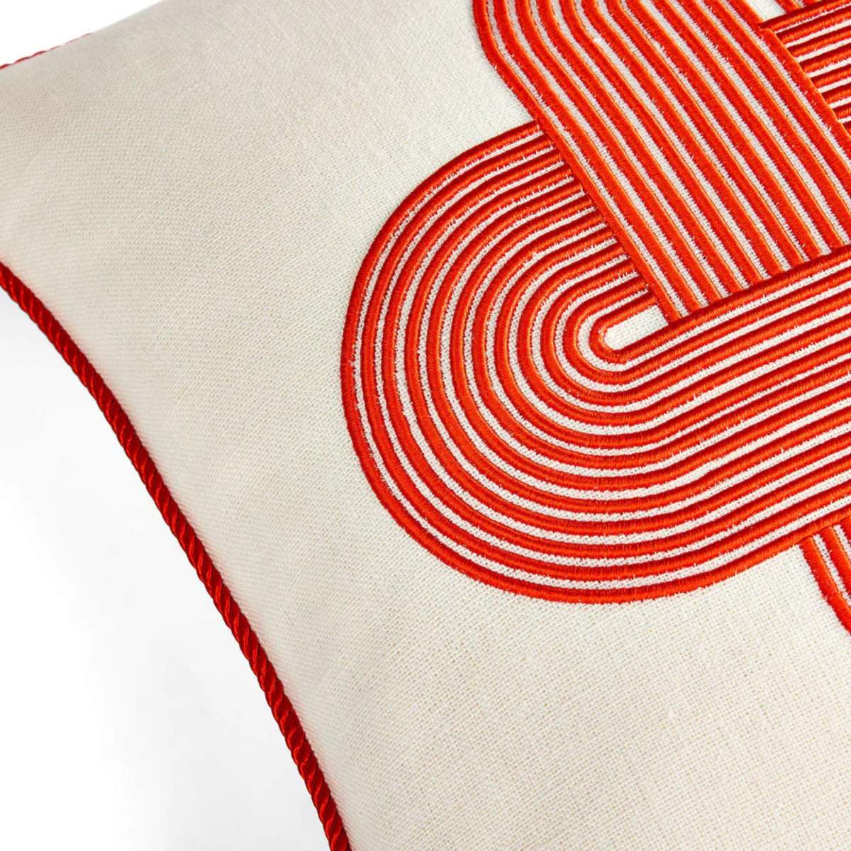 Jonathan Adler Pompidou Red Plus Cushion