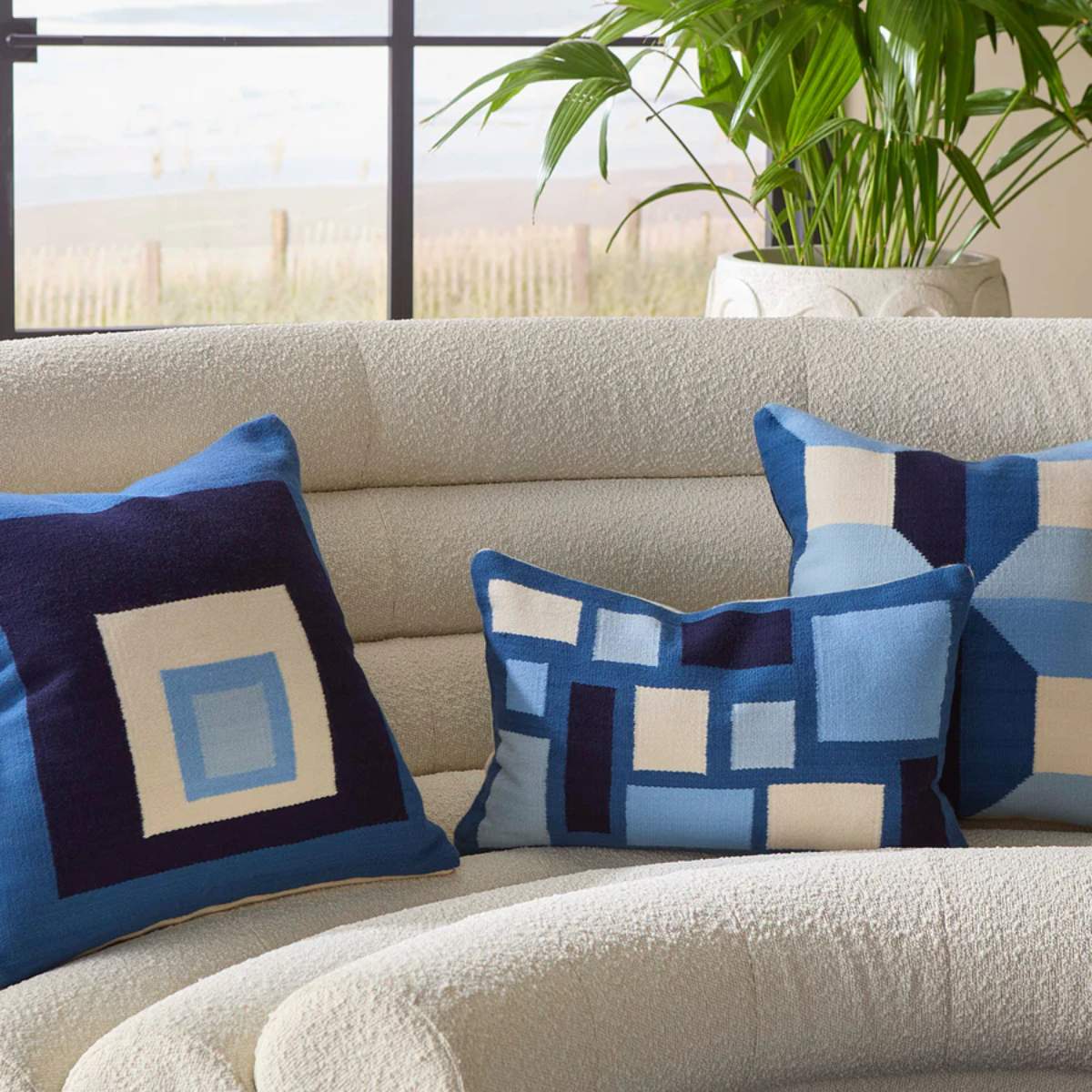 Jonathan Adler Pop Offset Square Cushion
