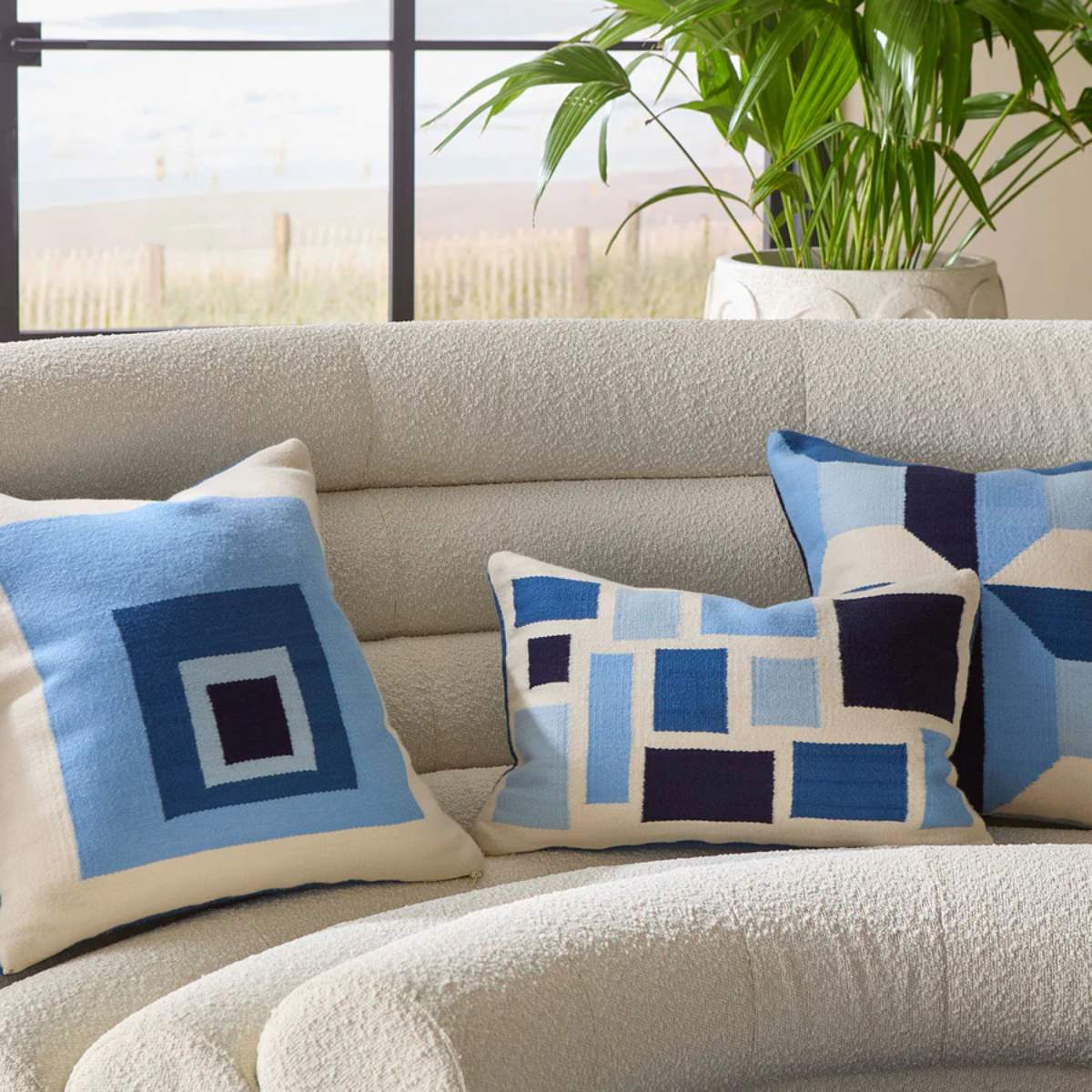 Jonathan Adler Pop Offset Square Cushion