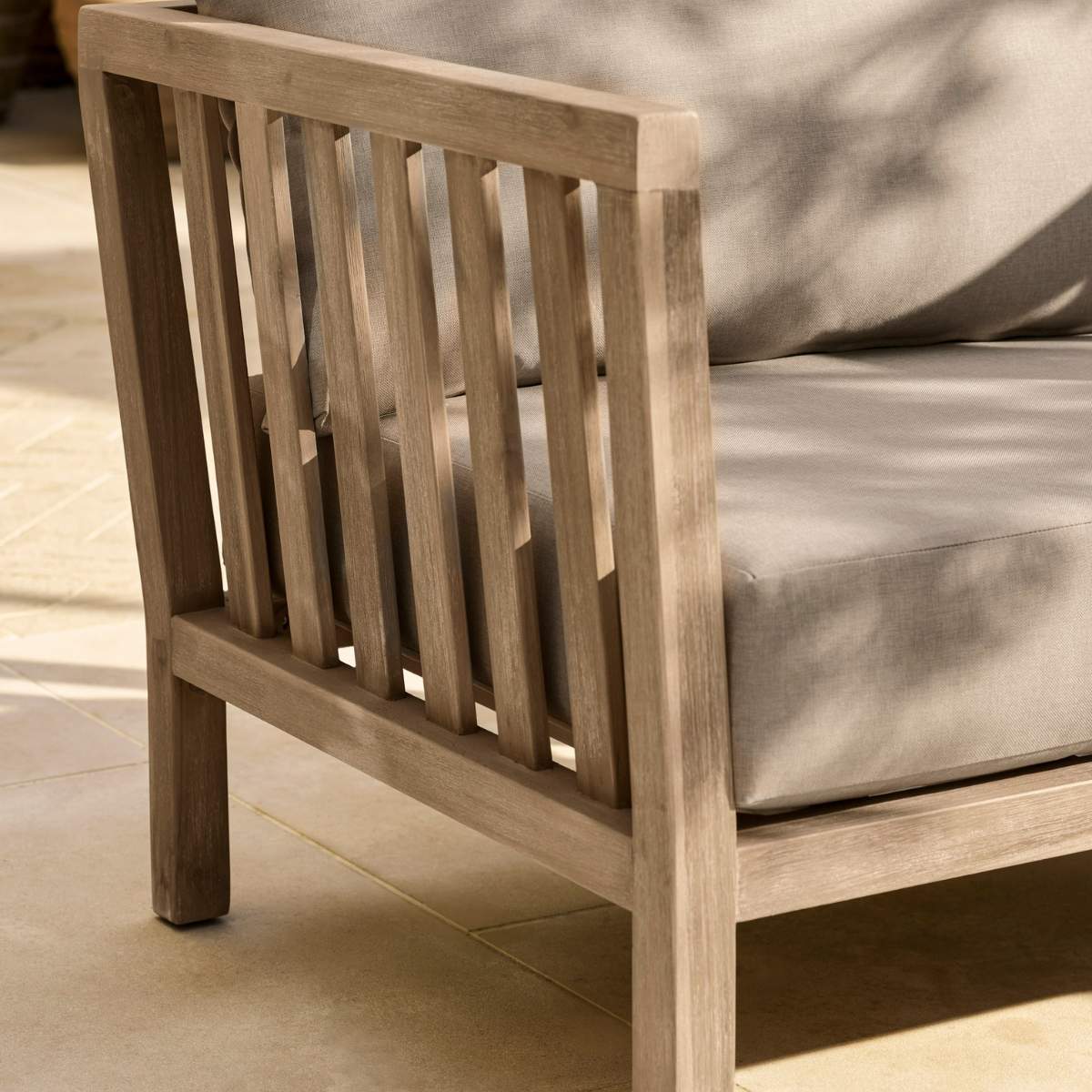 Garden Trading Porthallow 2 Seater Sofa Set Natural