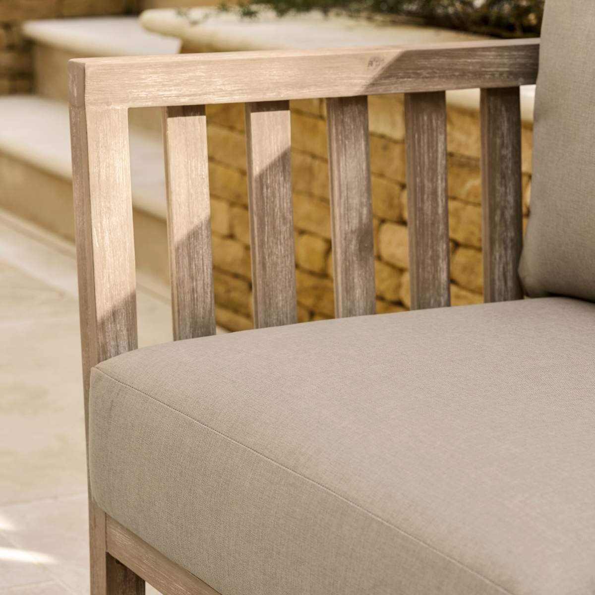 Garden Trading Porthallow 2 Seater Sofa Set Natural