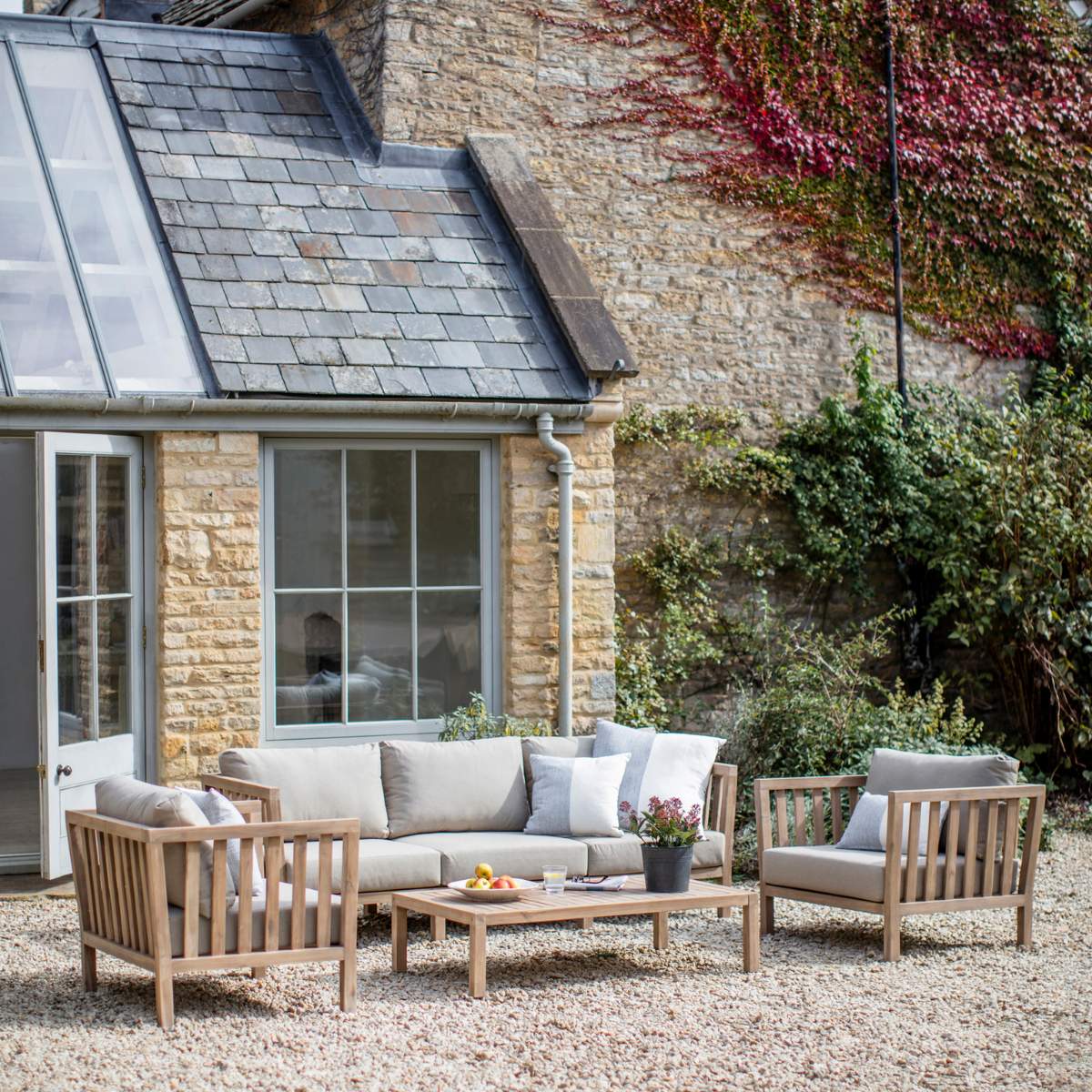 Garden Trading Porthallow Sofa Set 3 Seater
