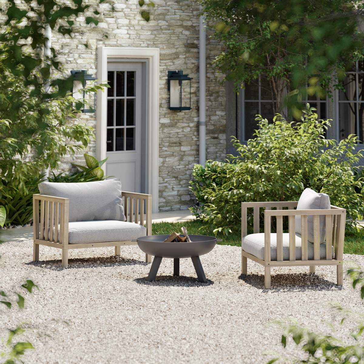 Garden Trading Porthallow Armchairs Set of 2
