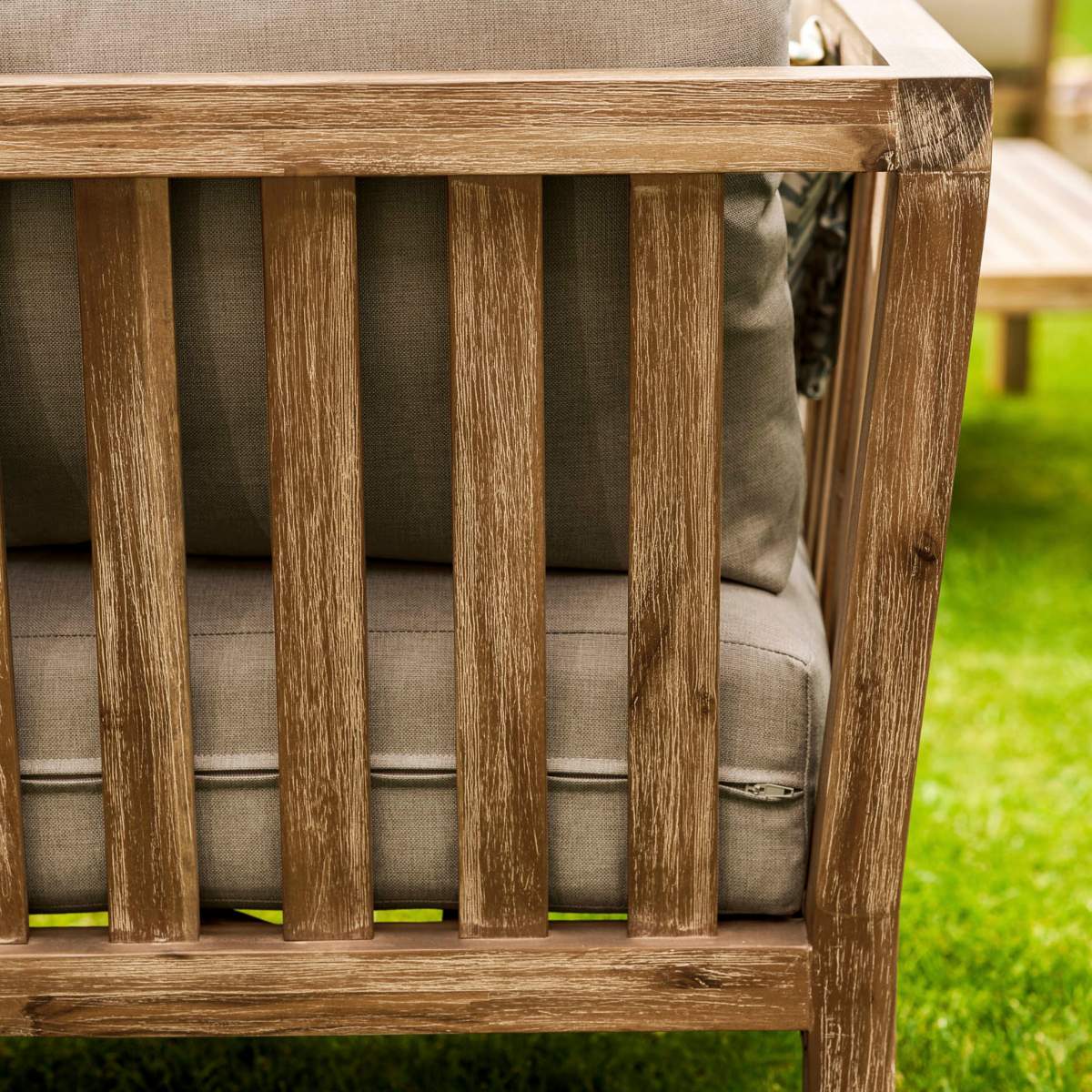 Garden Trading Porthallow Corner Sofa Set Dark Natural