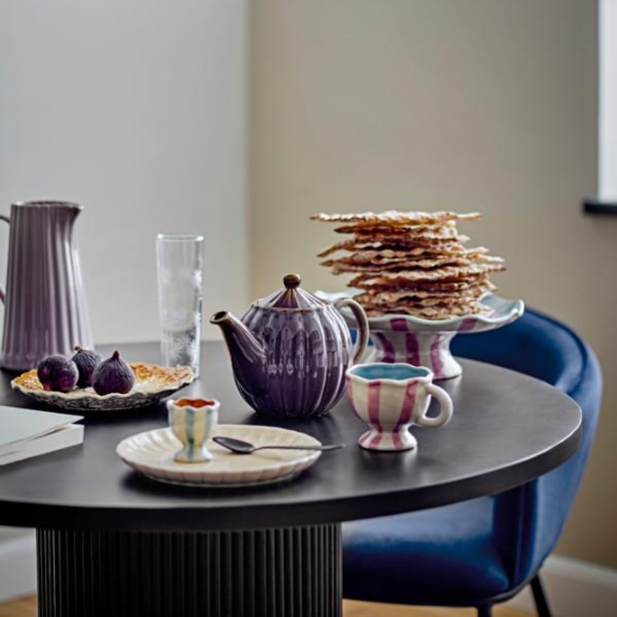 Bloomingville Porto Dining Table - Black Mango Wood