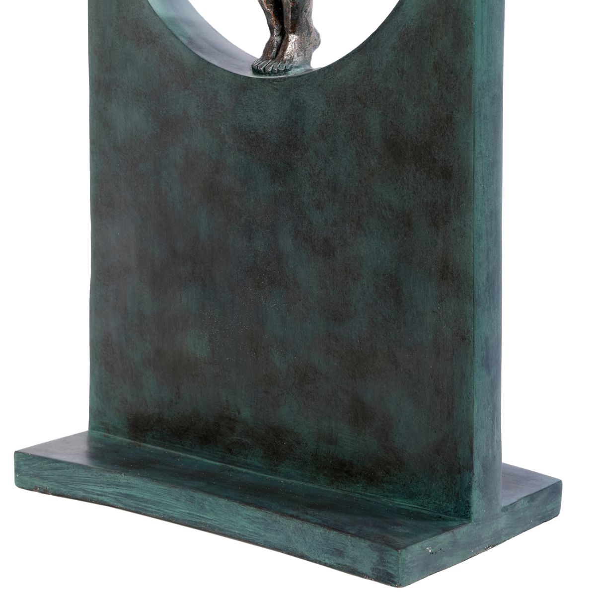 Libra Interiors Precision Diver Antique Bronze Sculpture