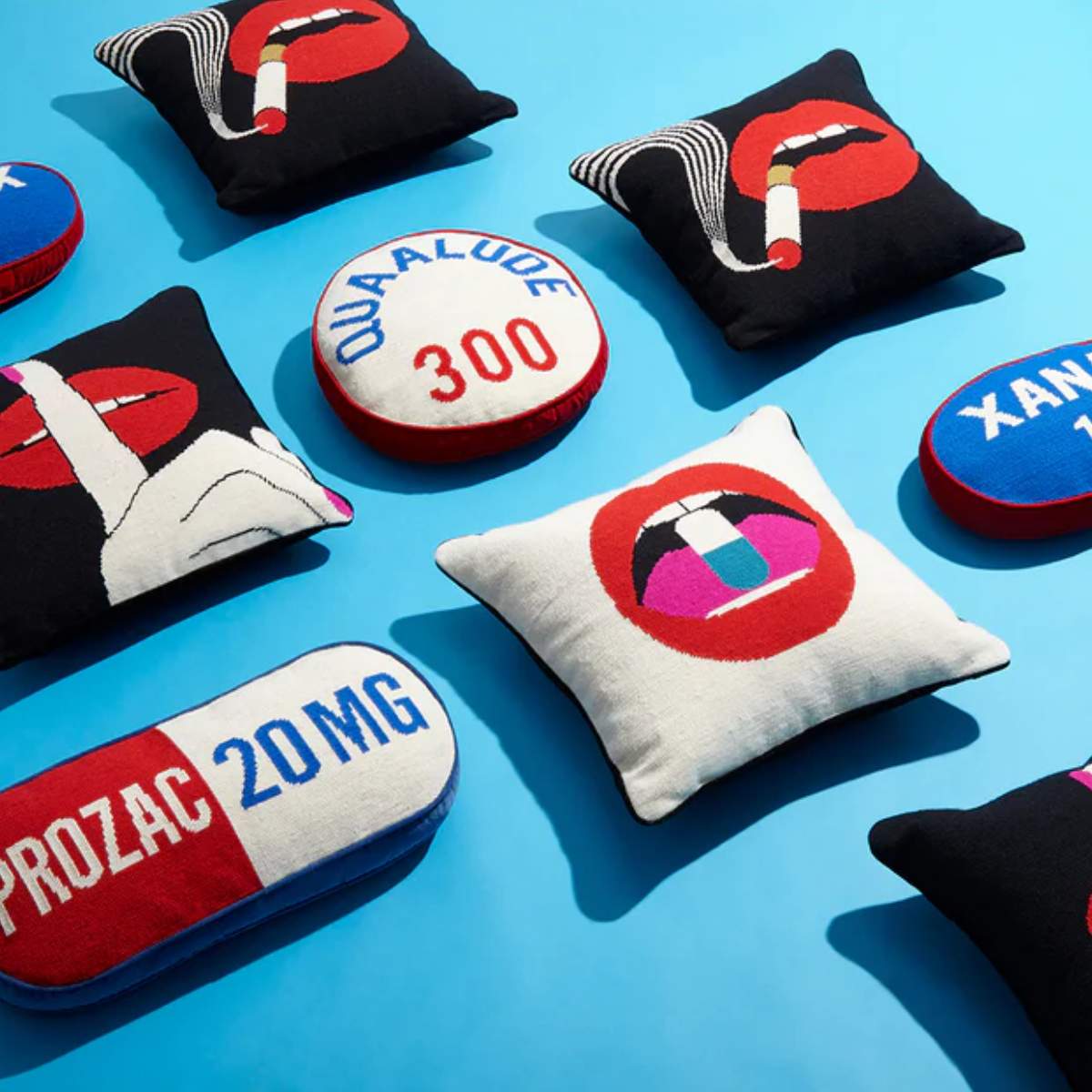 Jonathan Adler Prescription Xanax Cushion