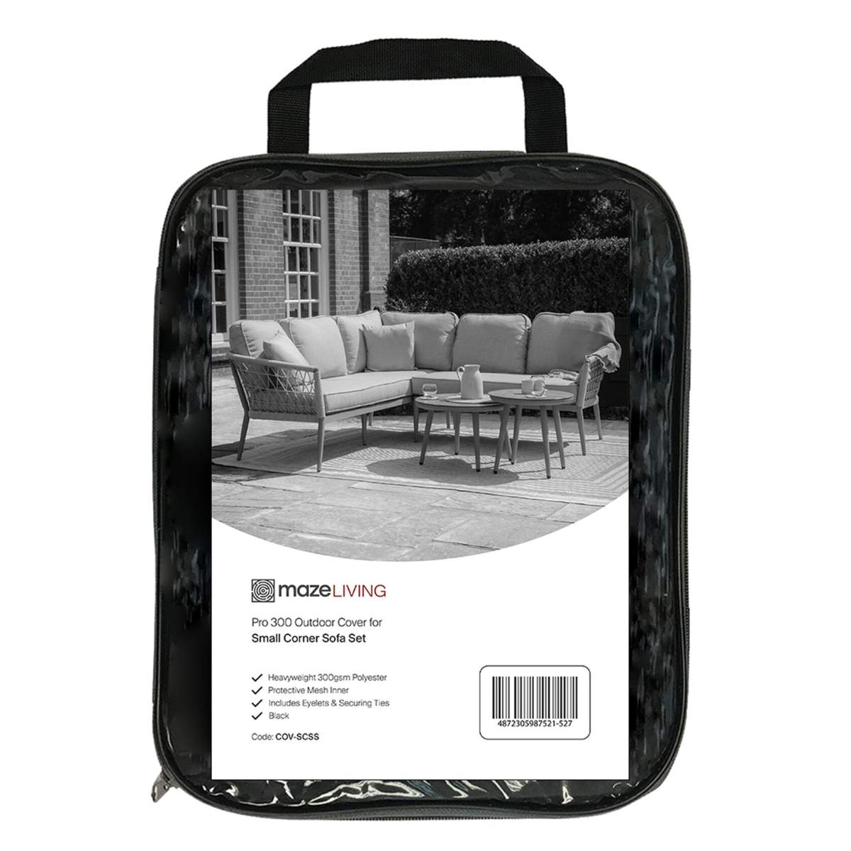 Maze - Pro 300 Outdoor Furniture Cover for Monaco & Florence Small Corner Sofa Set