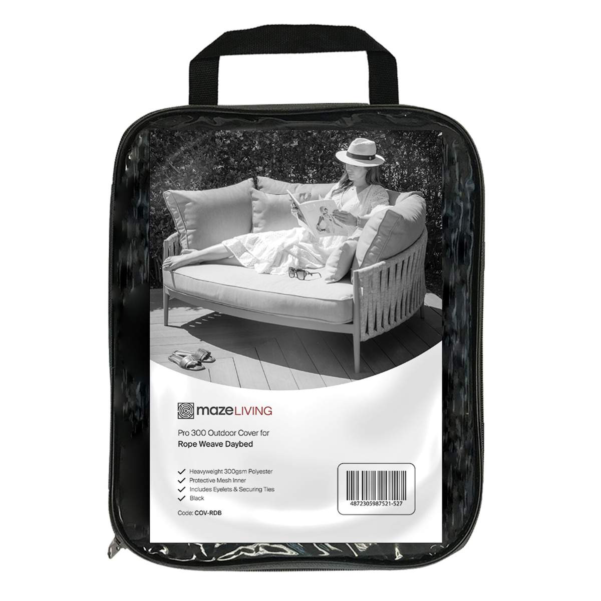 Maze - Pro 300 Outdoor Furniture Cover for Milan & Havana Daybed