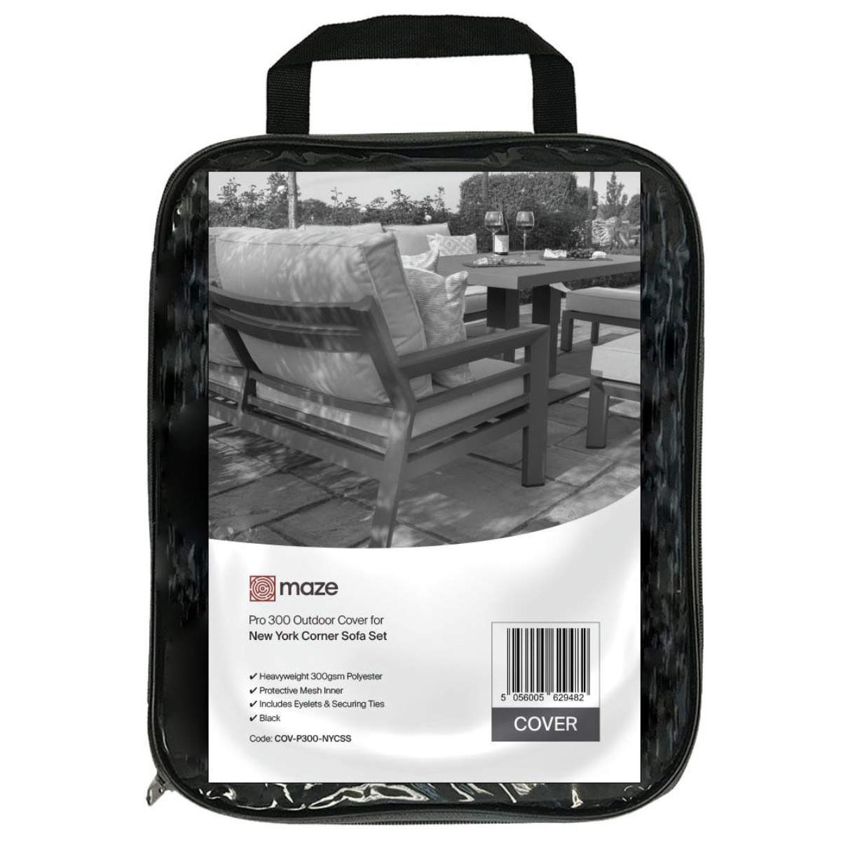 Maze - Pro 300 Outdoor Cover for New York Corner Sofa Set