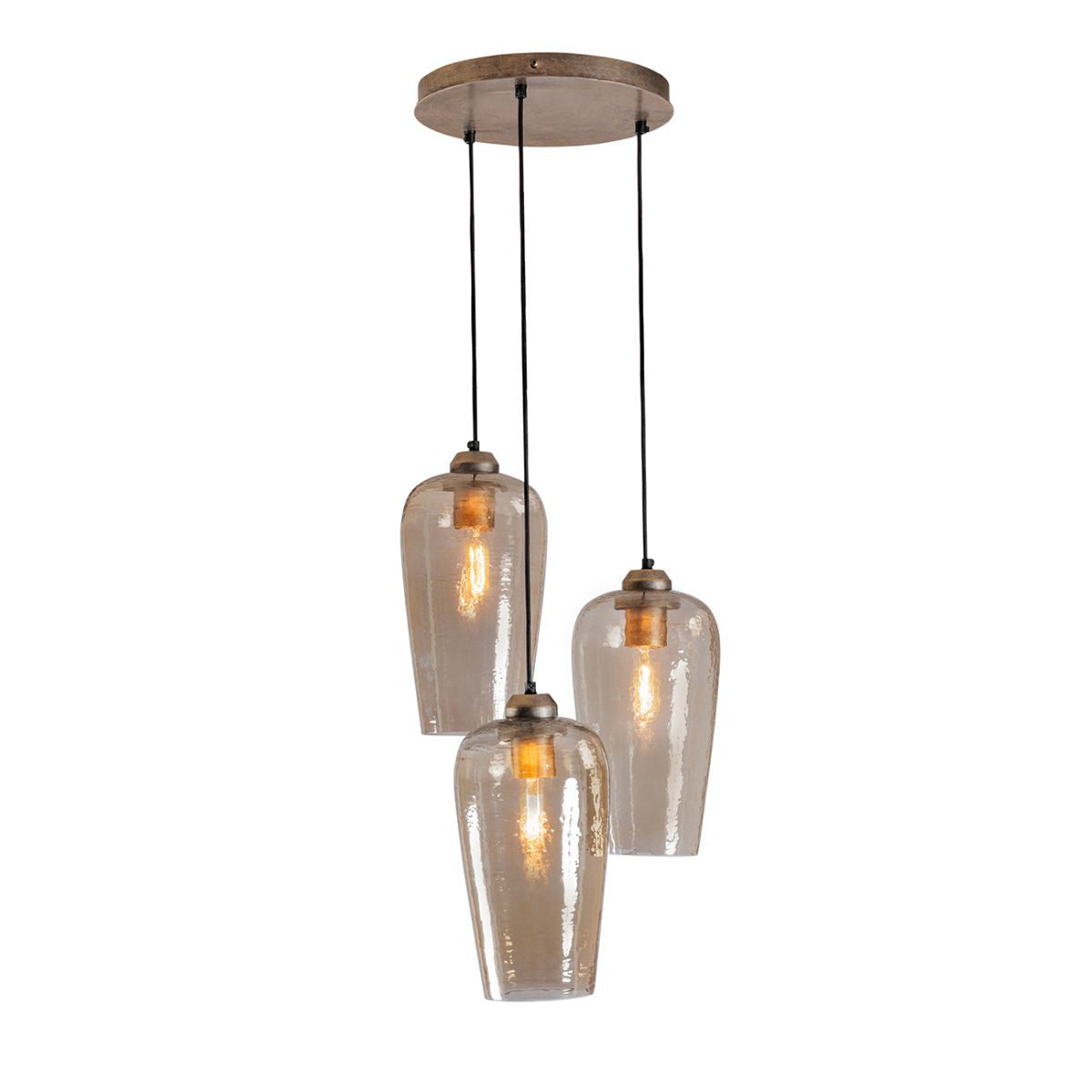 Libra Interiors Belgrove 3 Light Drop Pendant