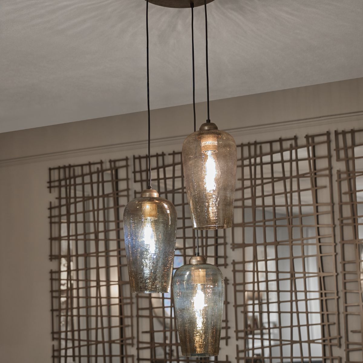 Libra Interiors Belgrove 3 Light Drop Pendant