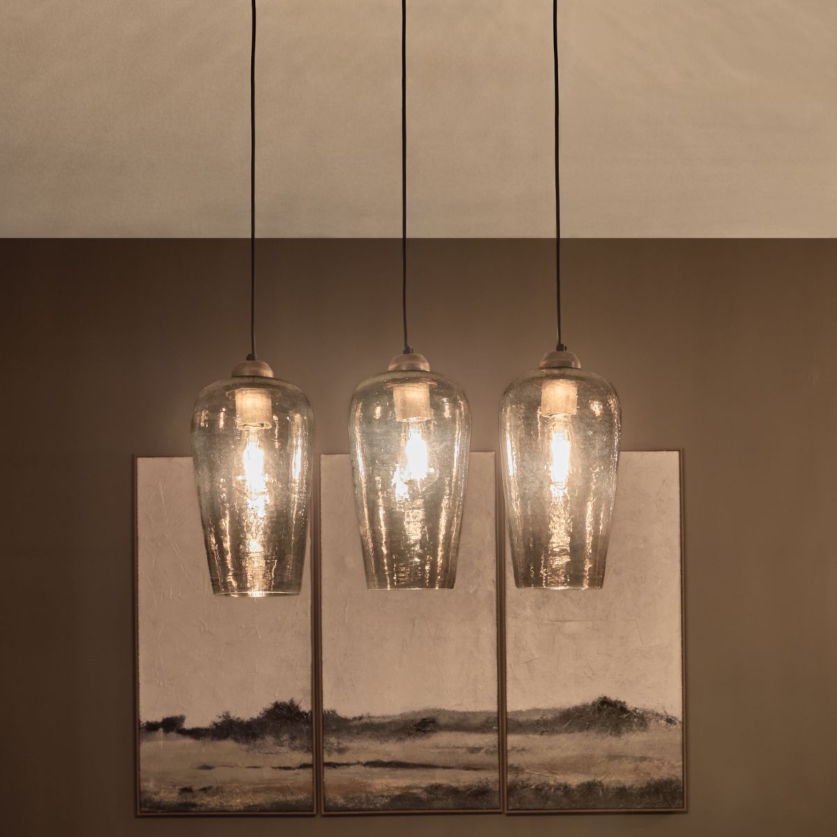 Libra Interiors Belgrove 3 Light Linear Pendant
