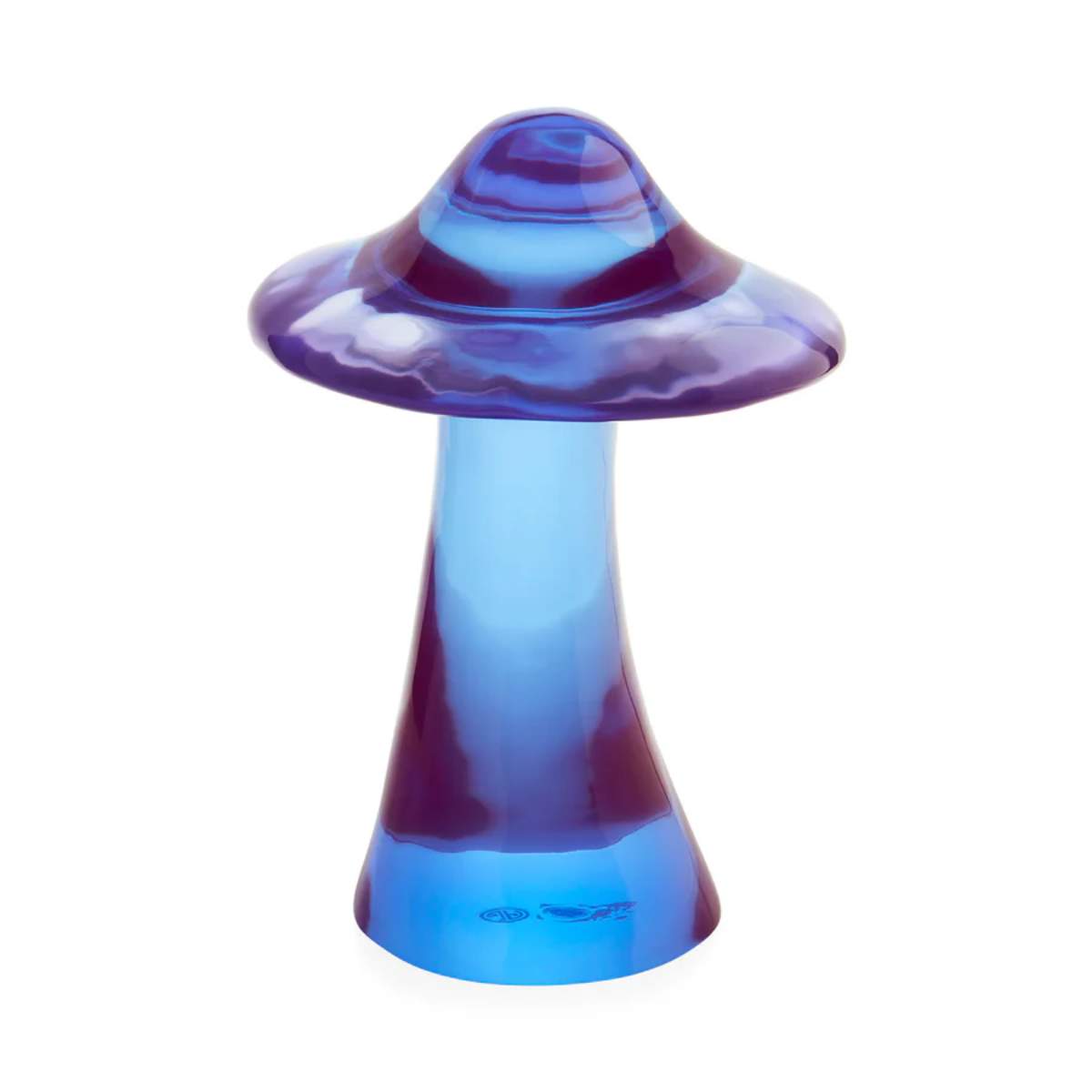 Jonathan Adler Purple Acrylic Mushroom Objet