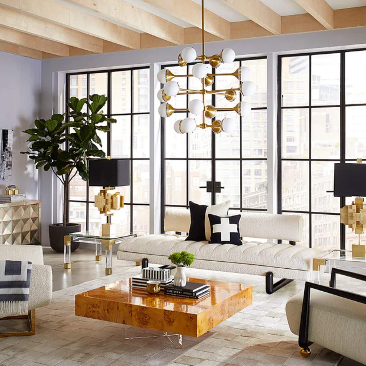 Jonathan Adler Puzzle Table Lamp