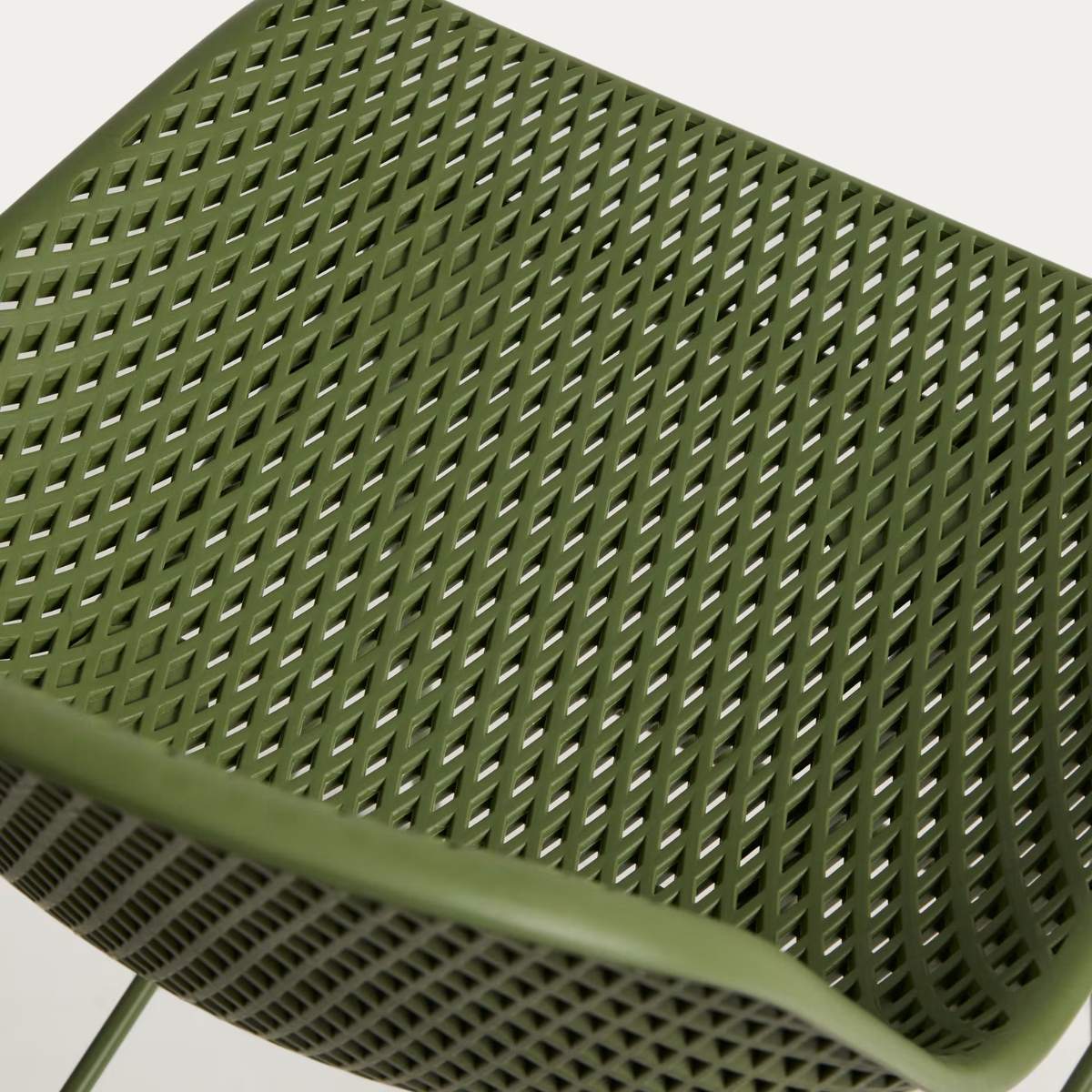 Kave Home Quinby brown outdoor stool 75cm