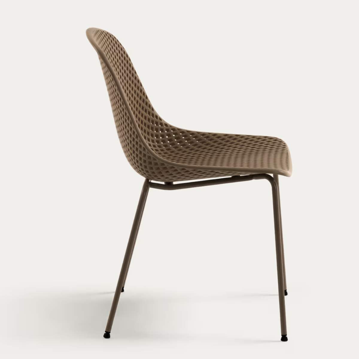 Kave Home Quinby brown outdoor chair