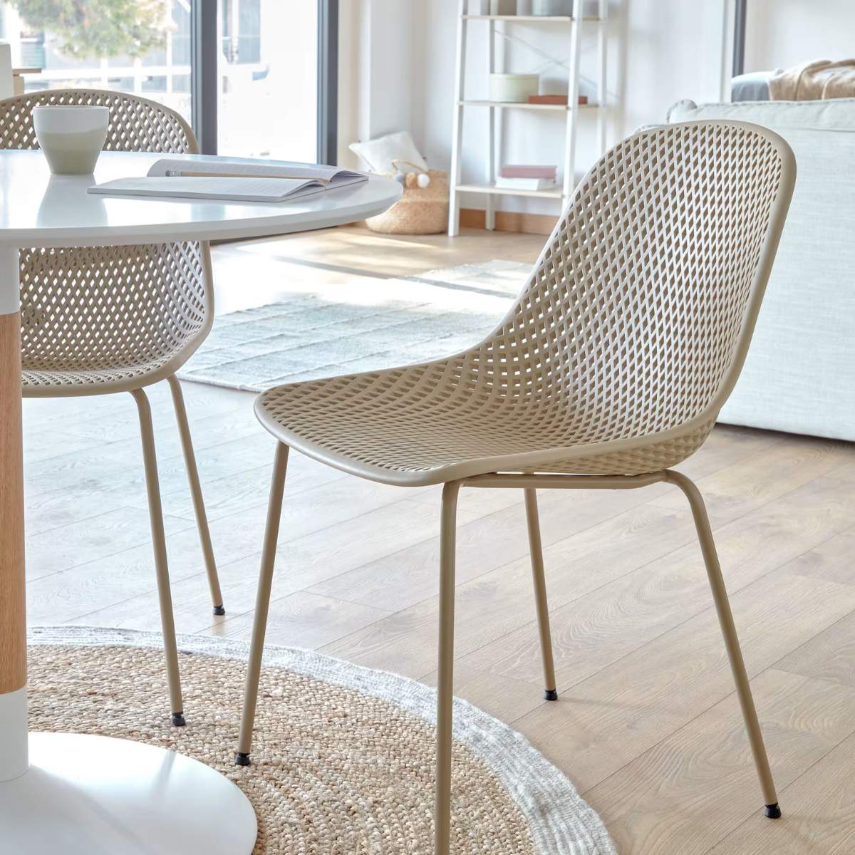 Kave Home Quinby brown outdoor chair
