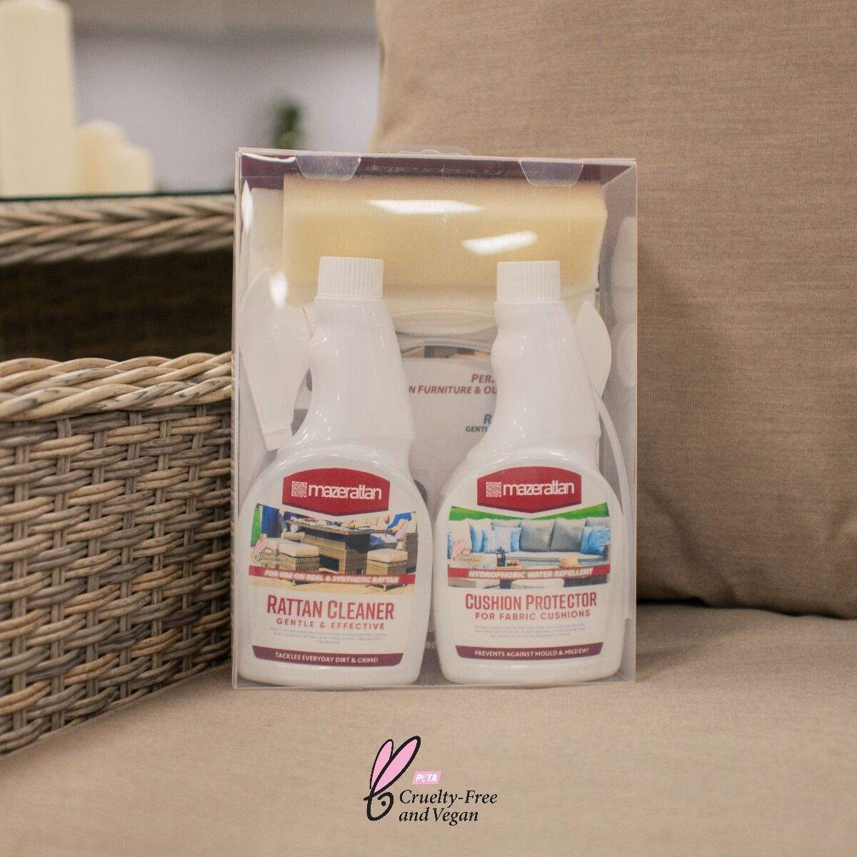 Maze - Rattan Garden Furniture Cleaning & Protector Kit