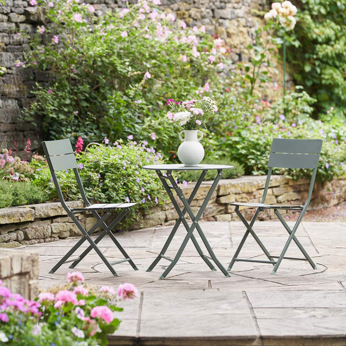 Pacific Lifestyle Rennes Moss Green Outdoor Bistro Set