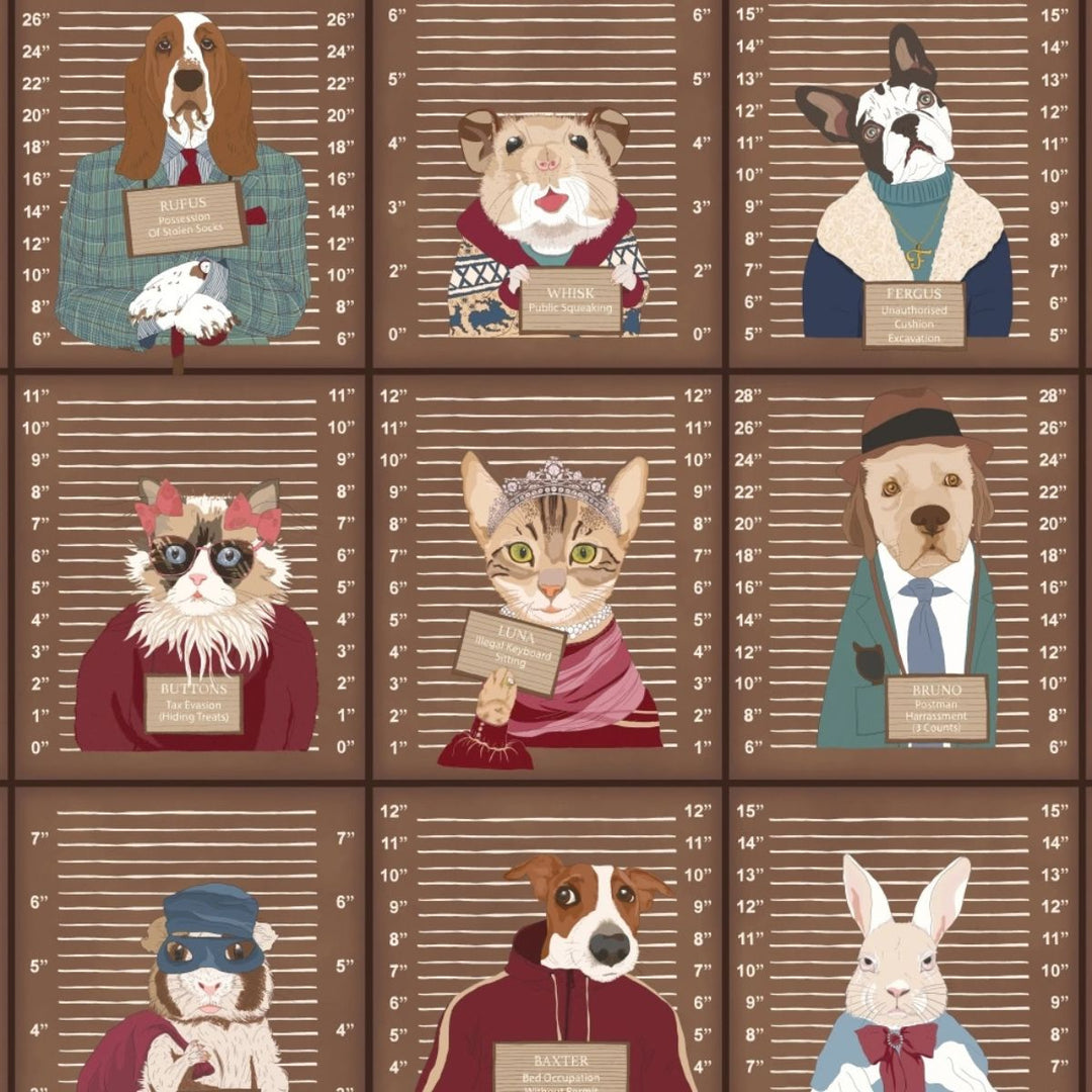 Brand Mckenzie Resisting Arrest Wallpaper Dark Roast