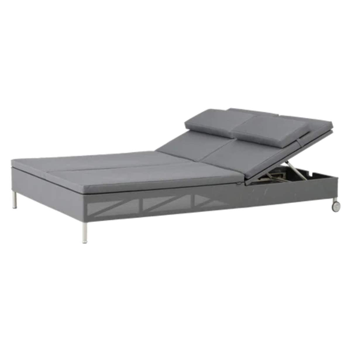 Cane-line Rest Sunbed Tex Double