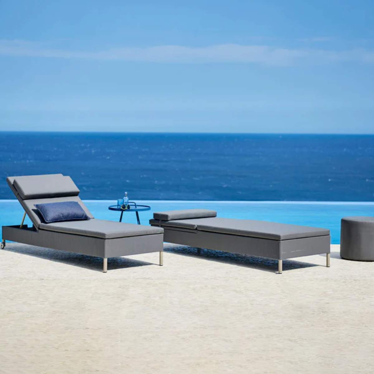 Cane-line Rest Sunbed Tex Single
