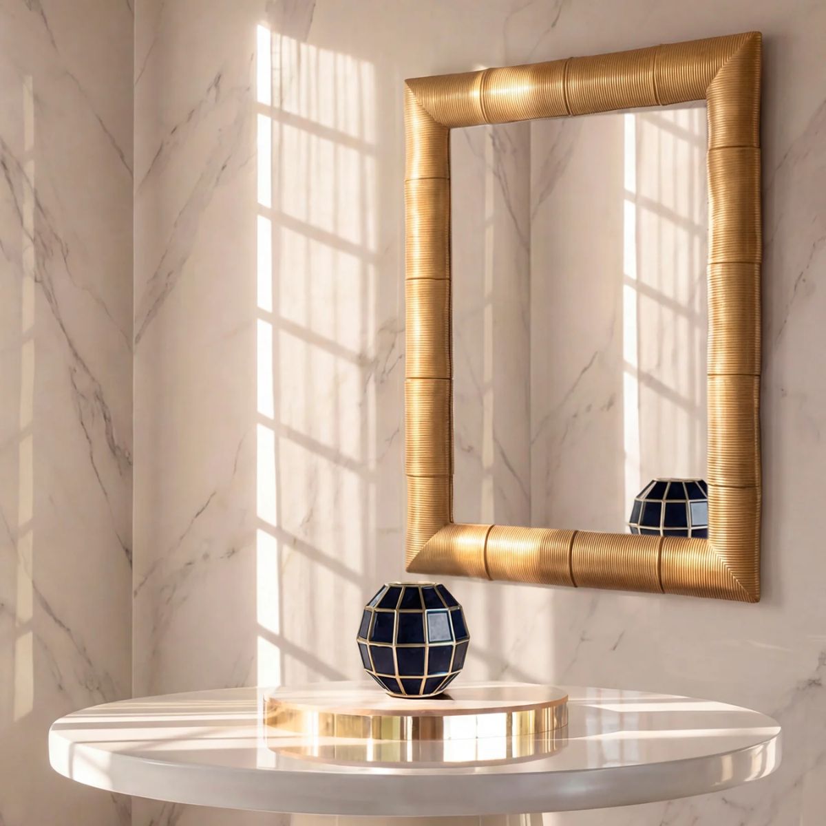 Villari Reve Mirror - Gold