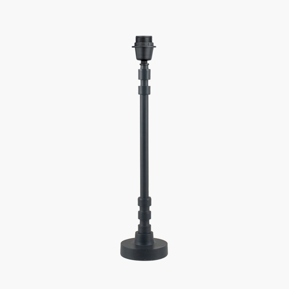 Pacific Lifestyle Rhode Matt Black Stick Metal Table Lamp Base