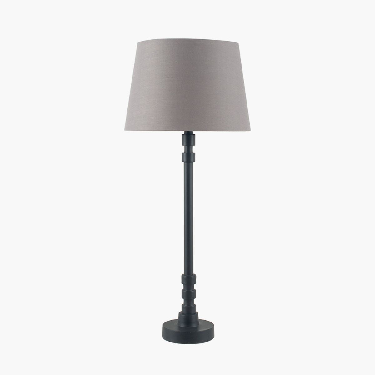 Pacific Lifestyle Rhode Matt Black Stick Metal Table Lamp Base