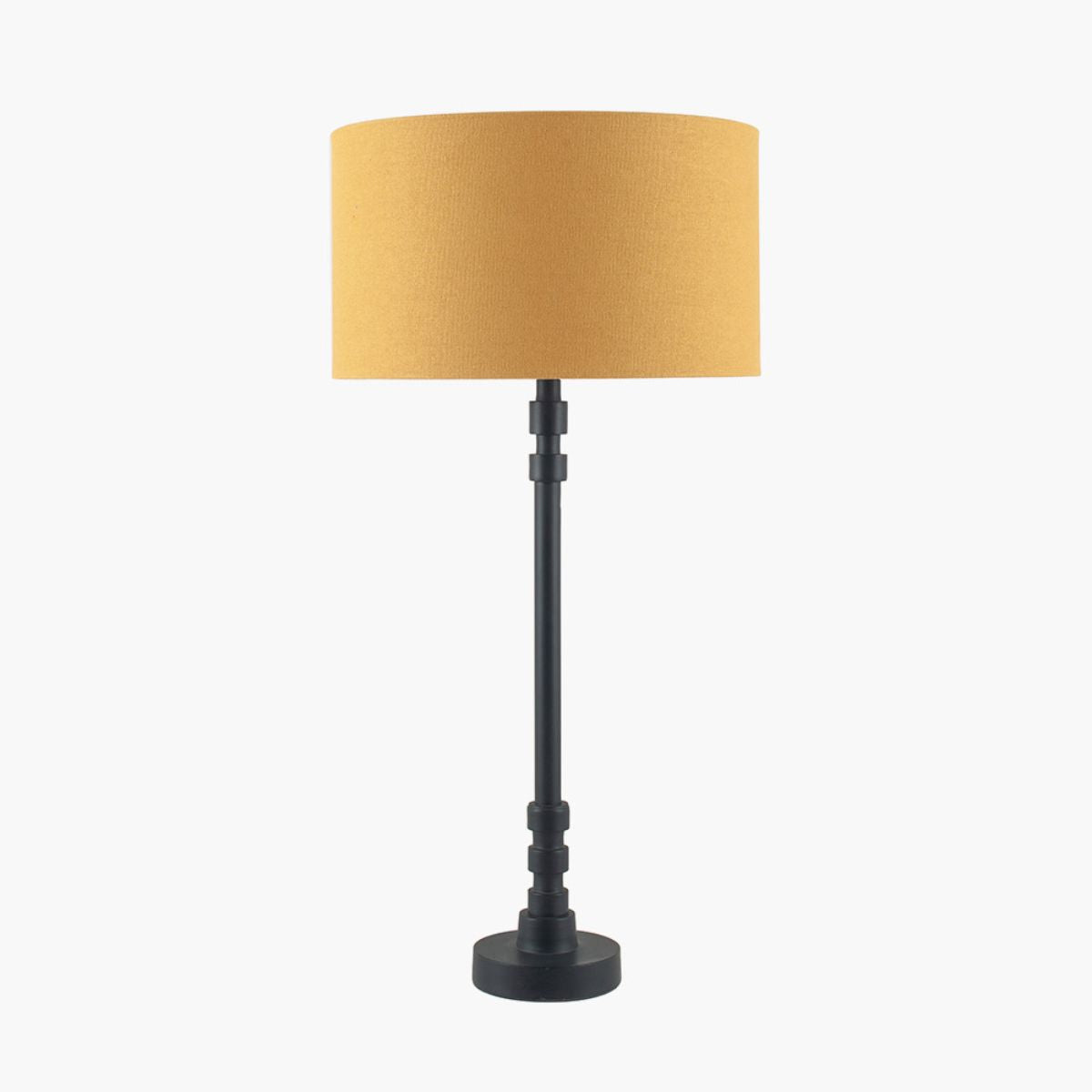 Pacific Lifestyle Rhode Matt Black Stick Metal Table Lamp Base