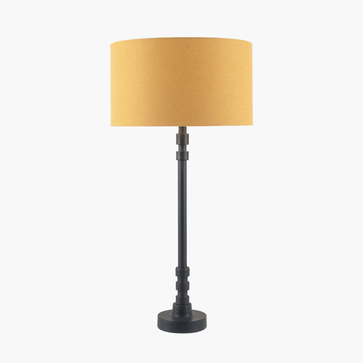 Pacific Lifestyle Rhode Matt Black Stick Metal Table Lamp Base