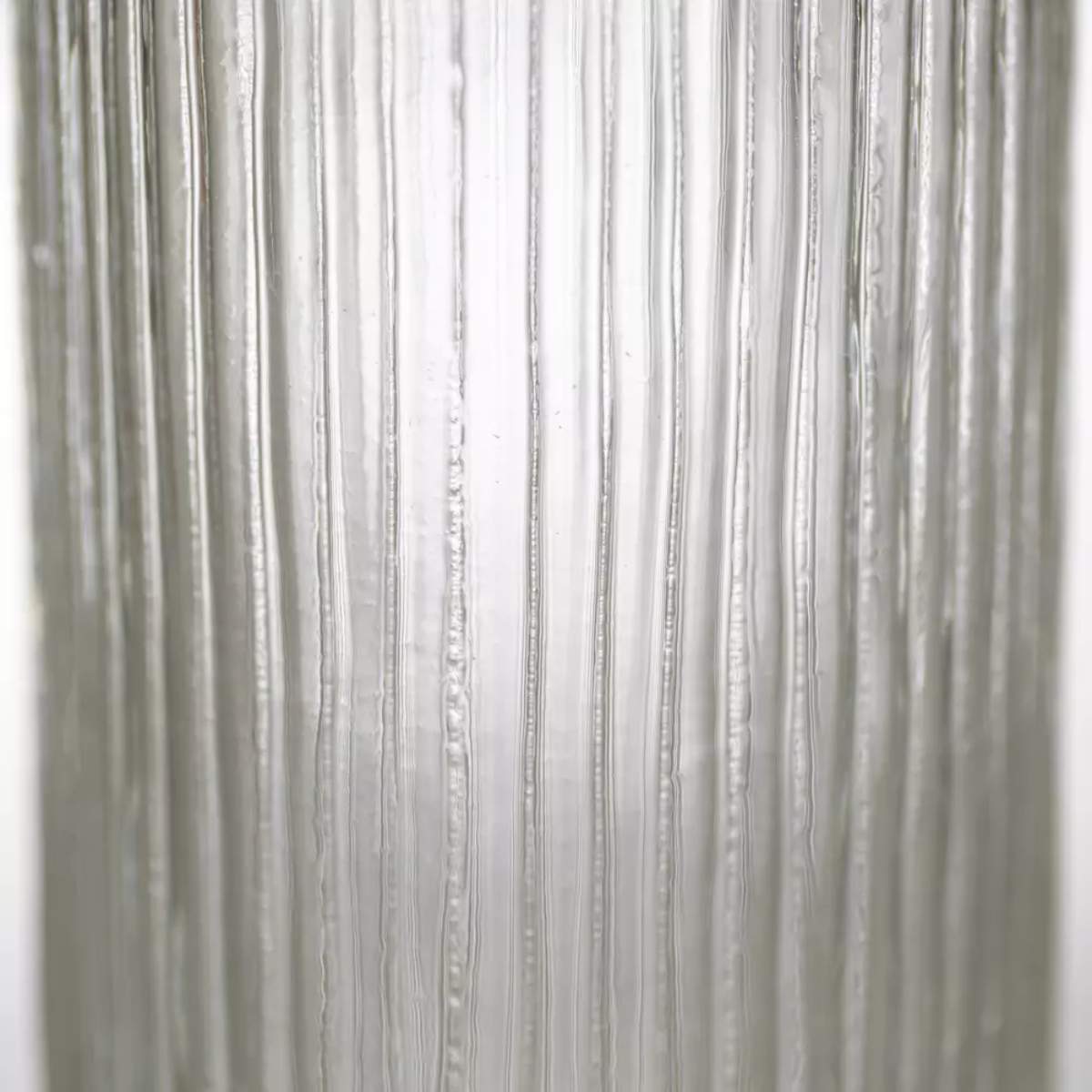Grand Illusions Ribbed Jar With Lid Tall