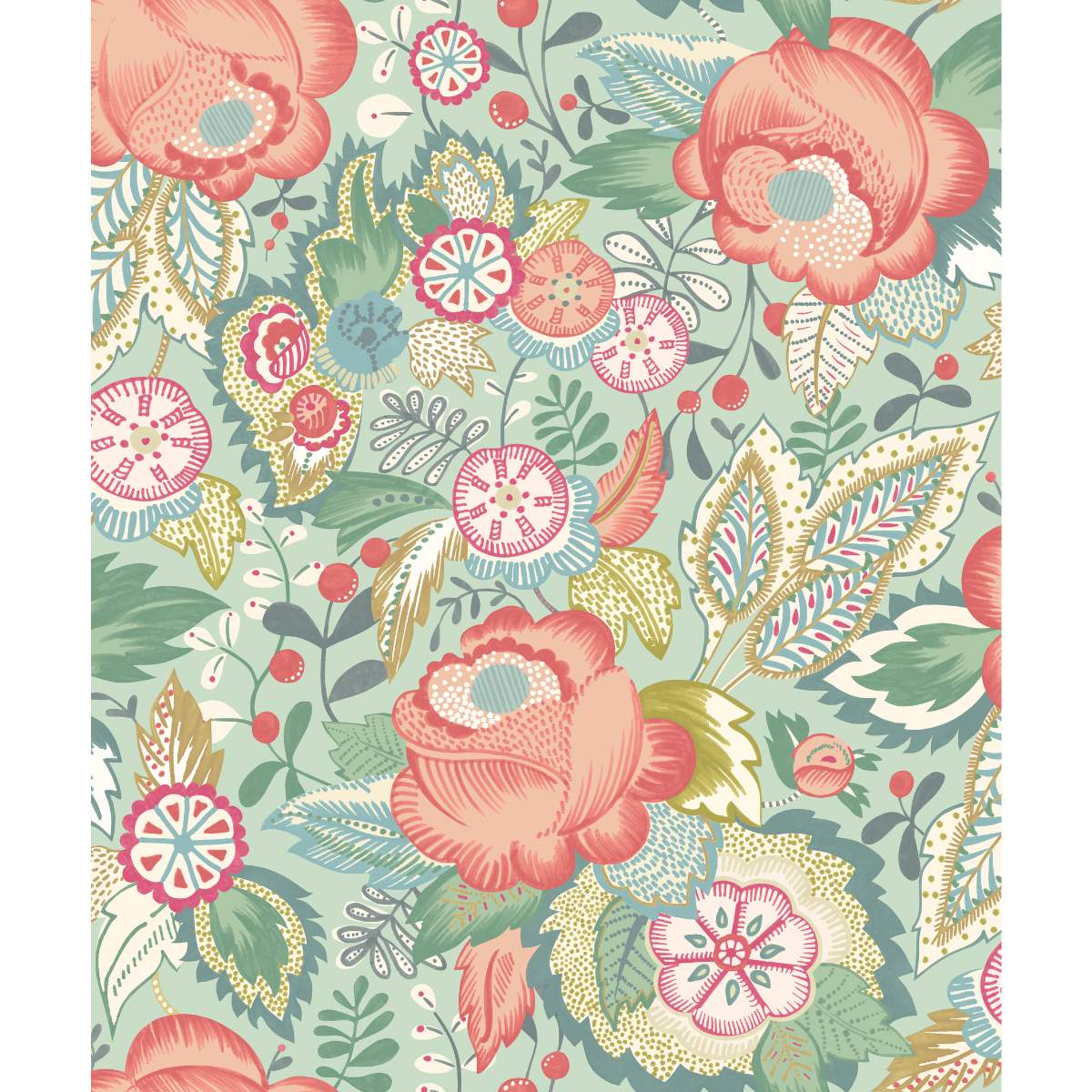 Ohpopsi Riches Of Nature Emily Rose - Mint & Peach