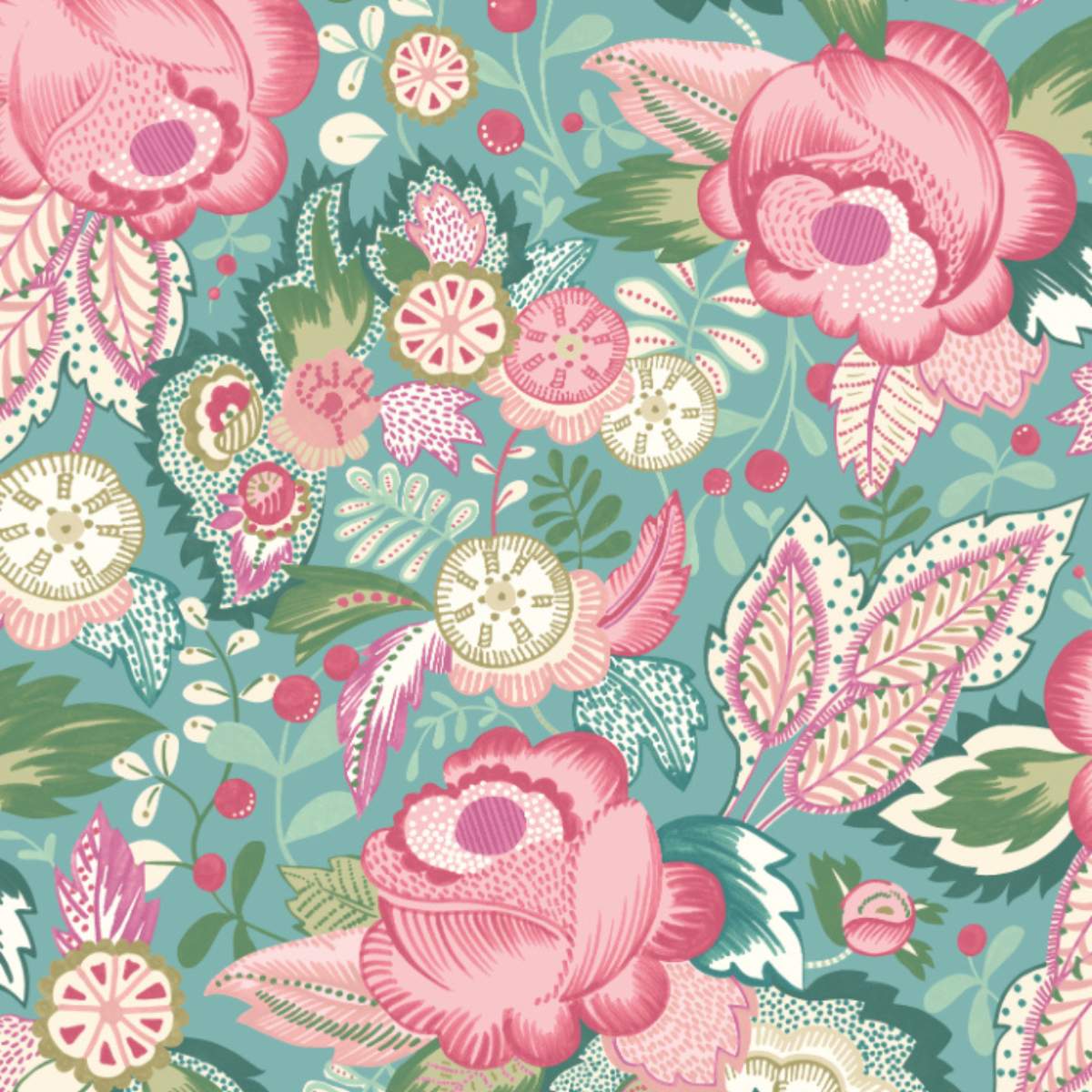 Ohpopsi Riches Of Nature Emily Rose - Rose & Seafoam
